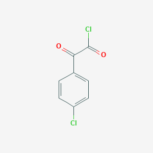 molecular formula C8H4Cl2O2 B012631 4-Chloro-alpha-oxo-benzeneacetyl chloride CAS No. 104132-79-8