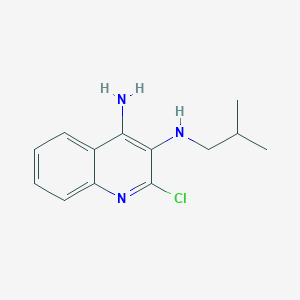 2-Chloro-N-(2-methylpropyl)-3,4-quinolinediamine