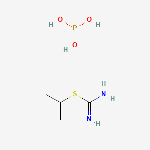 Phosphorous acid;propan-2-yl carbamimidothioate