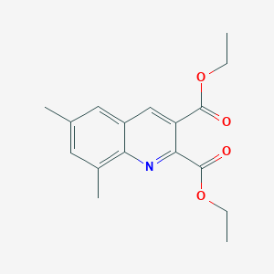 6,8-Dimethylquinoline-2,3-dicarboxylic acid diethyl ester