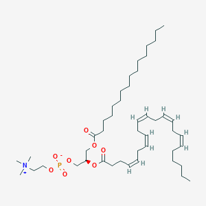 1-hexadecanoyl-2-(4Z,7Z,10Z,13Z,16Z-docosapentaenoyl)-sn-glycero-3-phosphocholine