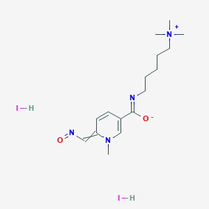 molecular formula C16H28I2N4O2 B12631676 C16H28I2N4O2 