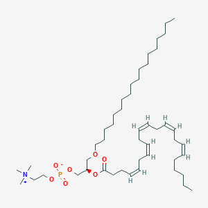 molecular formula C48H88NO7P B1263168 PC(O-18:0/22:5(4Z,7Z,10Z,13Z,16Z)) 