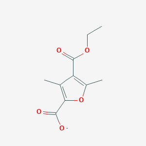 4-(Ethoxycarbonyl)-3,5-dimethylfuran-2-carboxylate