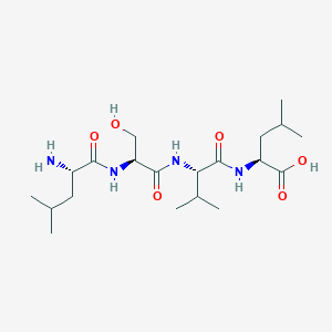 L-Leucyl-L-seryl-L-valyl-L-leucine