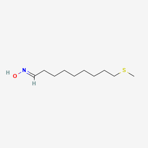molecular formula C10H21NOS B1263177 9-Methylthiononanaldoxime 