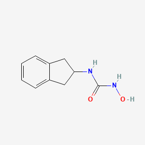 N-(2,3-Dihydro-1H-inden-2-yl)-N'-hydroxyurea