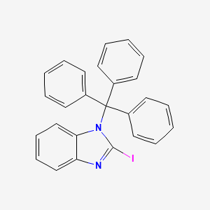 molecular formula C26H19IN2 B12631826 2-Iodo-1-tritylbenzimidazole 