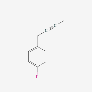 1-But-2-ynyl-4-fluorobenzene