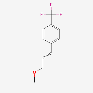 1-(3-Methoxyprop-1-en-1-yl)-4-(trifluoromethyl)benzene