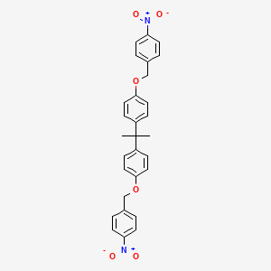 1,1'-(Propane-2,2-diyl)bis{4-[(4-nitrophenyl)methoxy]benzene}