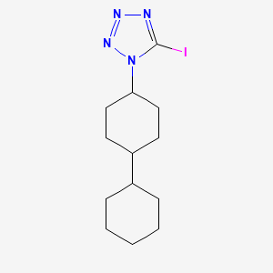 1-[[1,1'-Bi(cyclohexane)]-4-yl]-5-iodo-1H-tetrazole