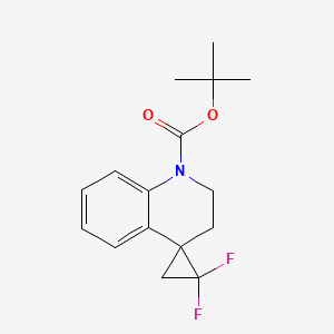 1,1-Dimethylethyl 2,2-difluoro-2',3'-dihydrospiro[cyclopropane-1,4'(1'H)-quinoline]-1'-carboxylate