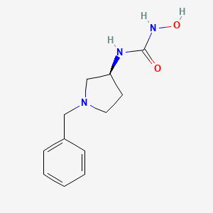 N-[(3S)-1-Benzylpyrrolidin-3-yl]-N'-hydroxyurea