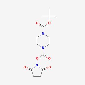 1-O-tert-butyl 4-O-(2,5-dioxopyrrolidin-1-yl) piperazine-1,4-dicarboxylate