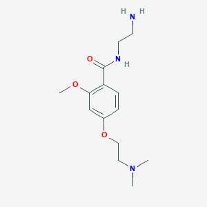 N-(2-Aminoethyl)-4-[2-(dimethylamino)ethoxy]-2-methoxybenzamide