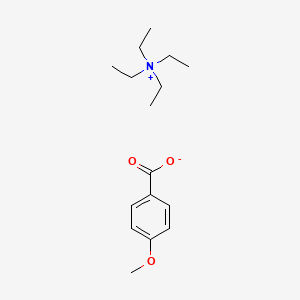 N,N,N-Triethylethanaminium 4-methoxybenzoate