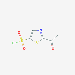 2-Acetyl-1,3-thiazole-5-sulfonyl chloride