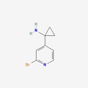 1-(2-Bromopyridin-4-YL)cyclopropanamine