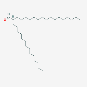 molecular formula C32H64O B12632185 2-Tetradecyloctadecanal CAS No. 922163-83-5