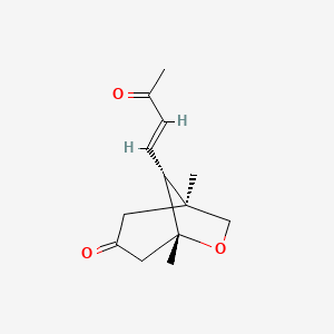 (1S,8R)-1beta,5beta-Dimethyl-8-(3-oxo-1-butenyl)-6-oxabicyclo[3.2.1]octane-3-one