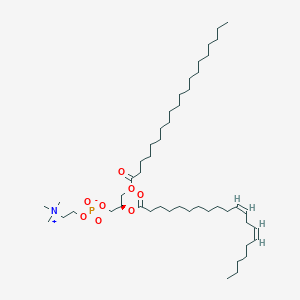 1-eicosanoyl-2-[(11Z,14Z)-eicosadienoyl]-sn-glycero-3-phosphocholine