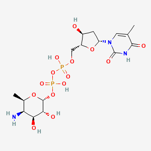 dTDP-4-amino-4,6-dideoxy-alpha-D-galactose