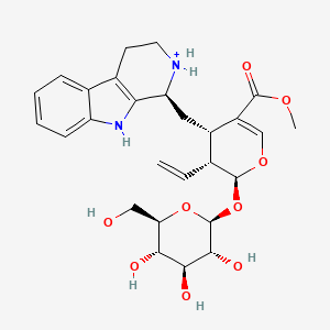 3alpha(S)-strictosidinium(1+)