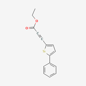 Ethyl 3-(5-phenyltellurophen-2-yl)prop-2-ynoate