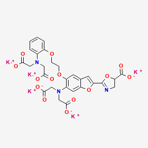 molecular formula C28H22K5N3O14 B1263302 Fura-2 dye 