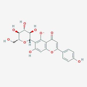 molecular formula C21H19O10- B1263304 Isovitexin-7-olate 