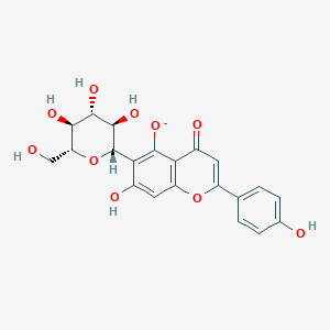 molecular formula C21H19O10- B1263304 异维泰辛-7-醇 