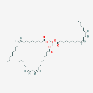 molecular formula C57H100O6 B1263305 1-(9Z-十八碳烯酰)-2,3-二-(9Z,12Z-十八碳二烯酰)-sn-甘油 CAS No. 64550-35-2