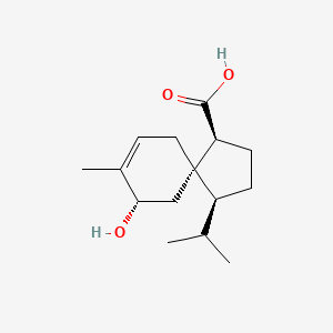 molecular formula C15H24O3 B1263314 科莱托酸 