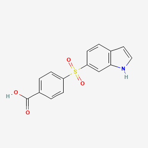 4-(1H-Indole-6-sulfonyl)benzoic acid