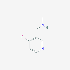 (4-Fluoro-pyridin-3-ylmethyl)-methyl-amine