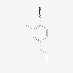 2-Methyl-4-prop-2-enylbenzonitrile