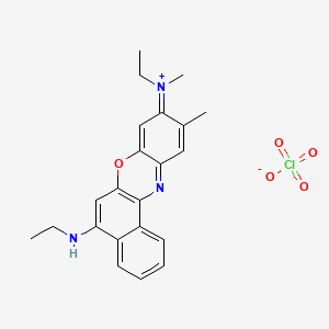molecular formula C22H24ClN3O5 B1263324 恶嗪-170 