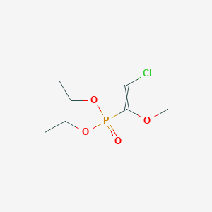 Diethyl (2-chloro-1-methoxyethenyl)phosphonate