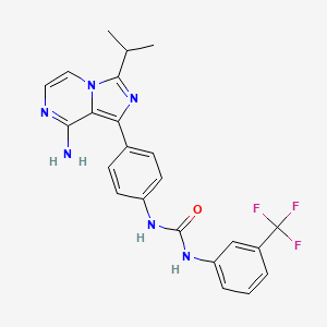 Urea, N-[4-[8-aMino-3-(1-Methylethyl)iMidazo[1,5-a]pyrazin-1-yl]phenyl]-N'-[3-(trifluoroMethyl)phenyl]-