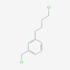 molecular formula C11H14Cl2 B12633288 1-(4-Chlorobutyl)-3-(chloromethyl)benzene CAS No. 920283-28-9