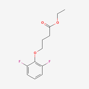 Ethyl 4-(2,6-difluoro-phenoxy)butanoate