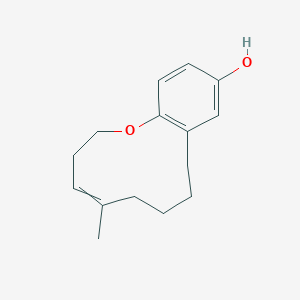 1-Benzoxacycloundecin-11-ol, 2,3,6,7,8,9-hexahydro-5-Methyl-, (4E)-