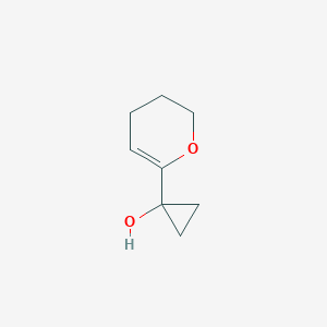 1-(3,4-Dihydro-2H-pyran-6-yl)cyclopropan-1-ol