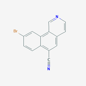 9-Bromobenzo[h]isoquinoline-6-carbonitrile