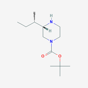 (S)-Tert-butyl 3-((S)-sec-butyl)piperazine-1-carboxylate