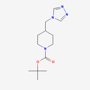 Tert-butyl 4-(1,2,4-triazol-4-ylmethyl)piperidine-1-carboxylate