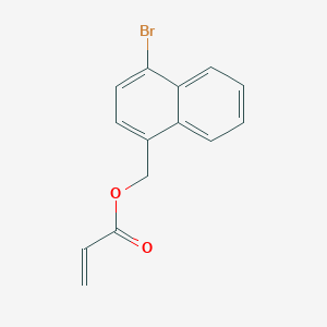 (4-Bromonaphthalen-1-yl)methyl prop-2-enoate