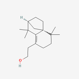 molecular formula C17H28O B1263376 5-(2-Hydroxyethyl)isolongifol-5-ene 