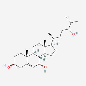 molecular formula C27H46O3 B1263379 7alpha,24-Dihydroxycholesterol 